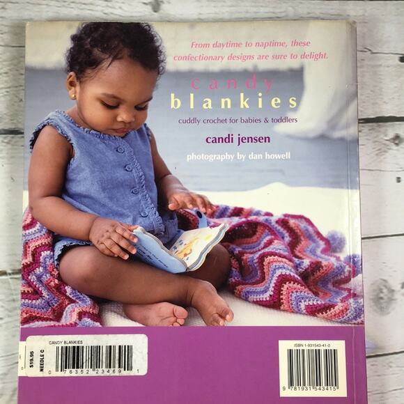 3 Baby Project Crochet Books Candy Blankies, Candy Crochet, Cute Crochet for Tot - Picture 13 of 16